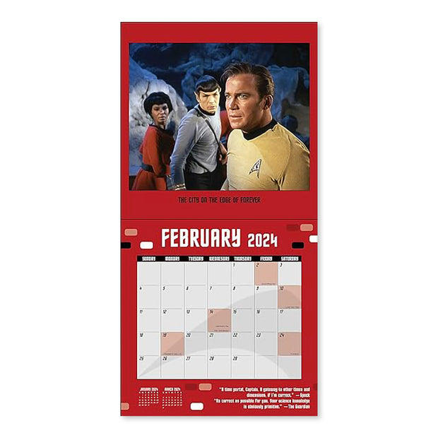 Star Trek: The Original Series 2024 Wall Calendar
