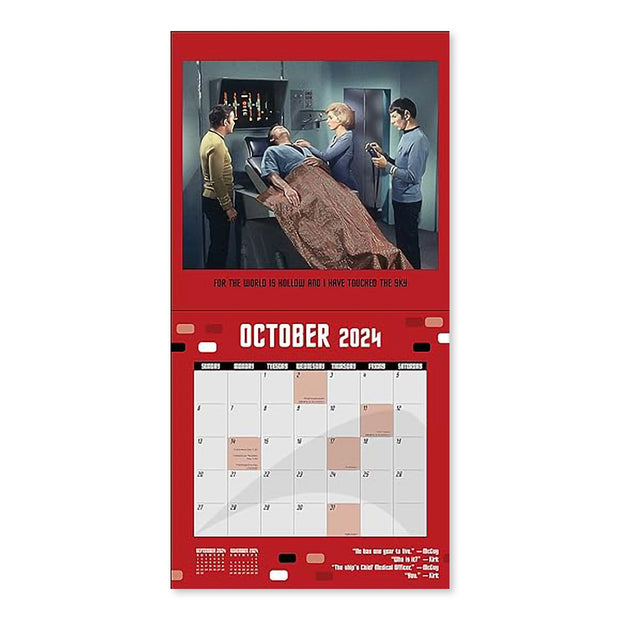 Star Trek: The Original Series 2024 Wall Calendar