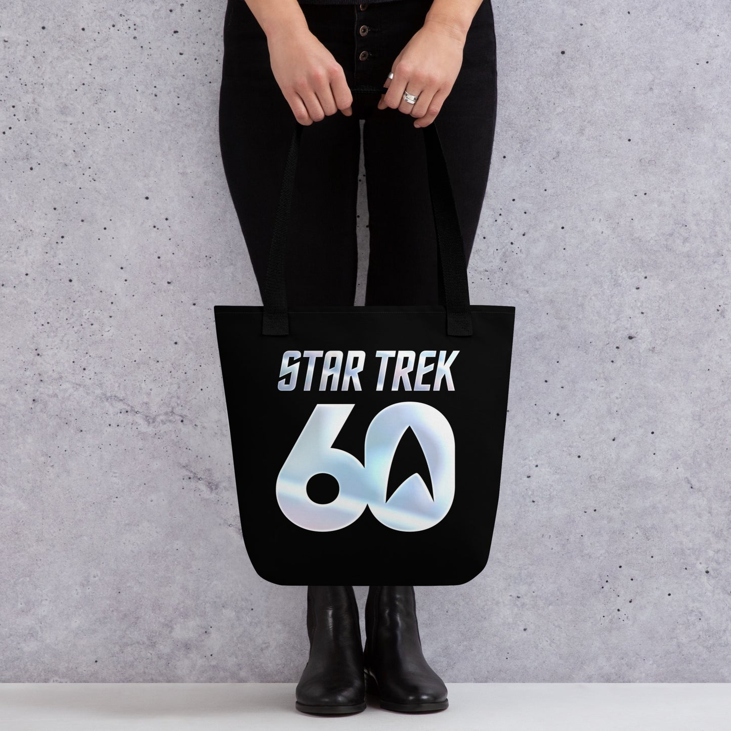 Star Trek Tote Bag 60th Anniversary Logo