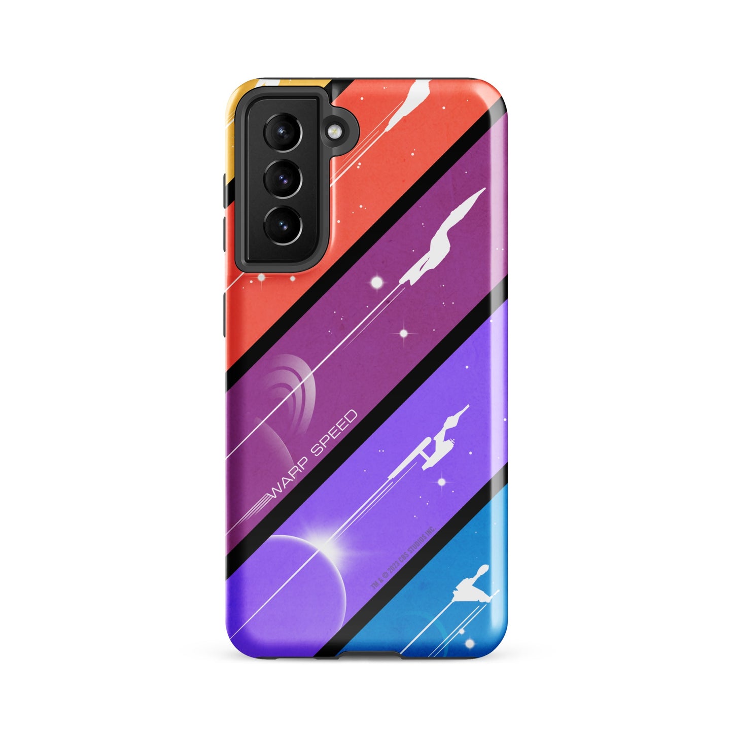 Star Trek Color Block Warp Speed Tough Phone Case - Samsung