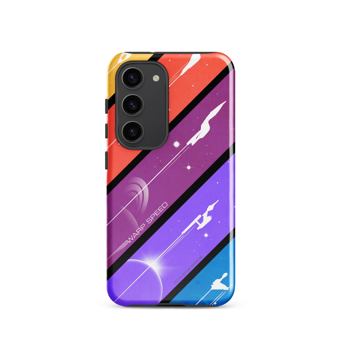 Star Trek Color Block Warp Speed Tough Phone Case - Samsung