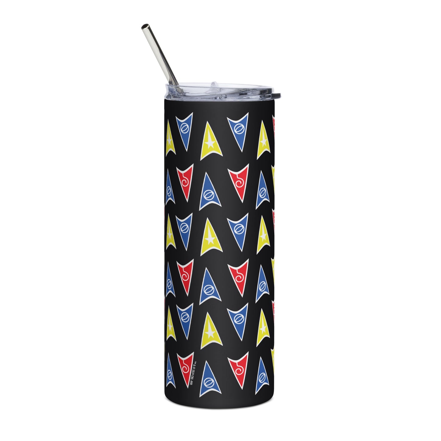 Star Trek Delta Stainless Steel Tumbler with Straw