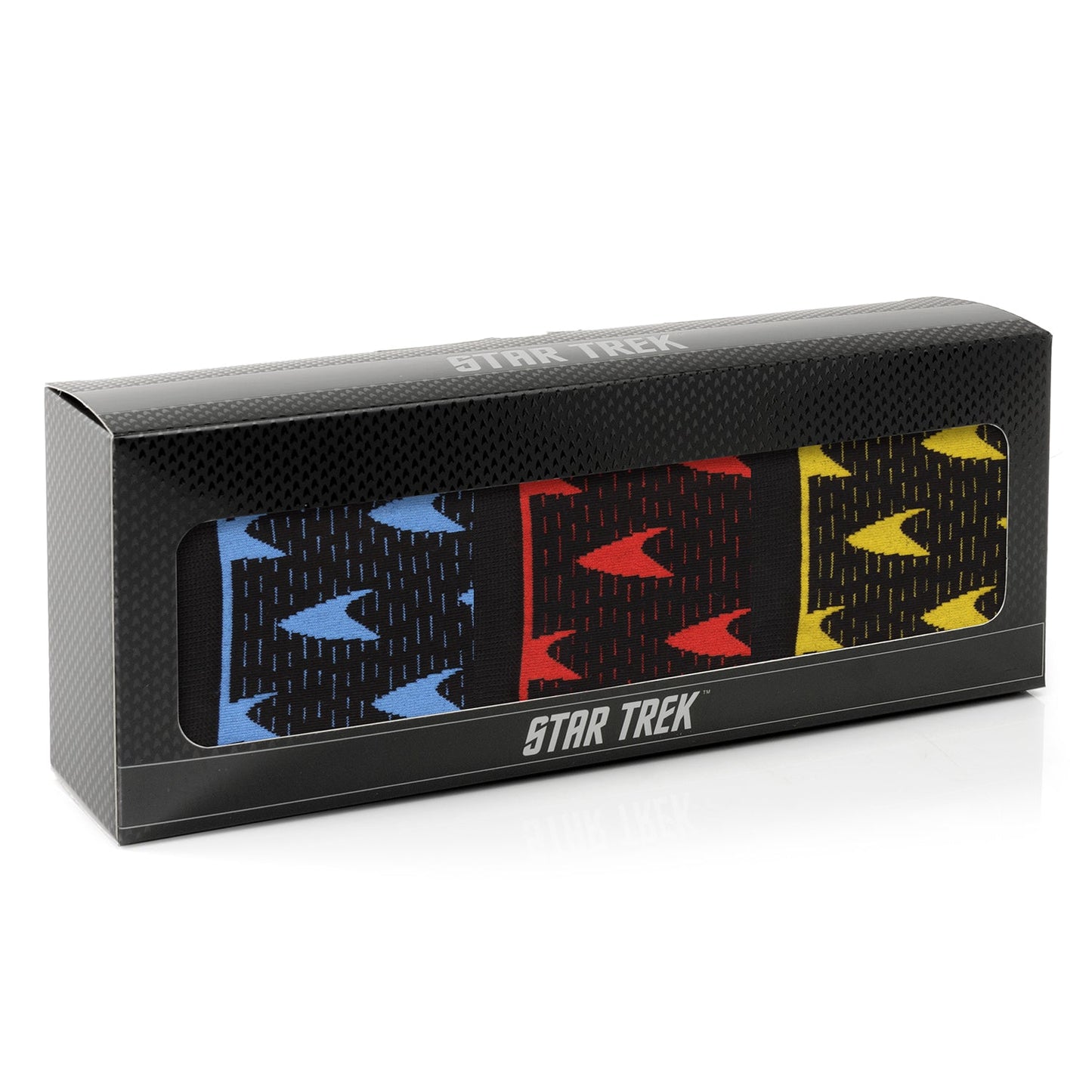 Star Trek Starfleet Delta Shields 3 Pair Crew Socks