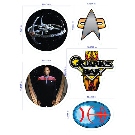 Star Trek: Deep Space Nine Wall Sticker Sheet