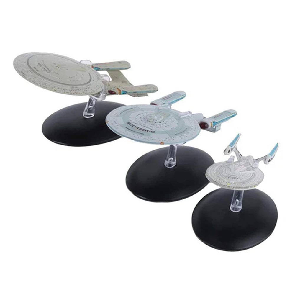 Star Trek: The Original Series USS Enterprise Set of 3 Starship Replica