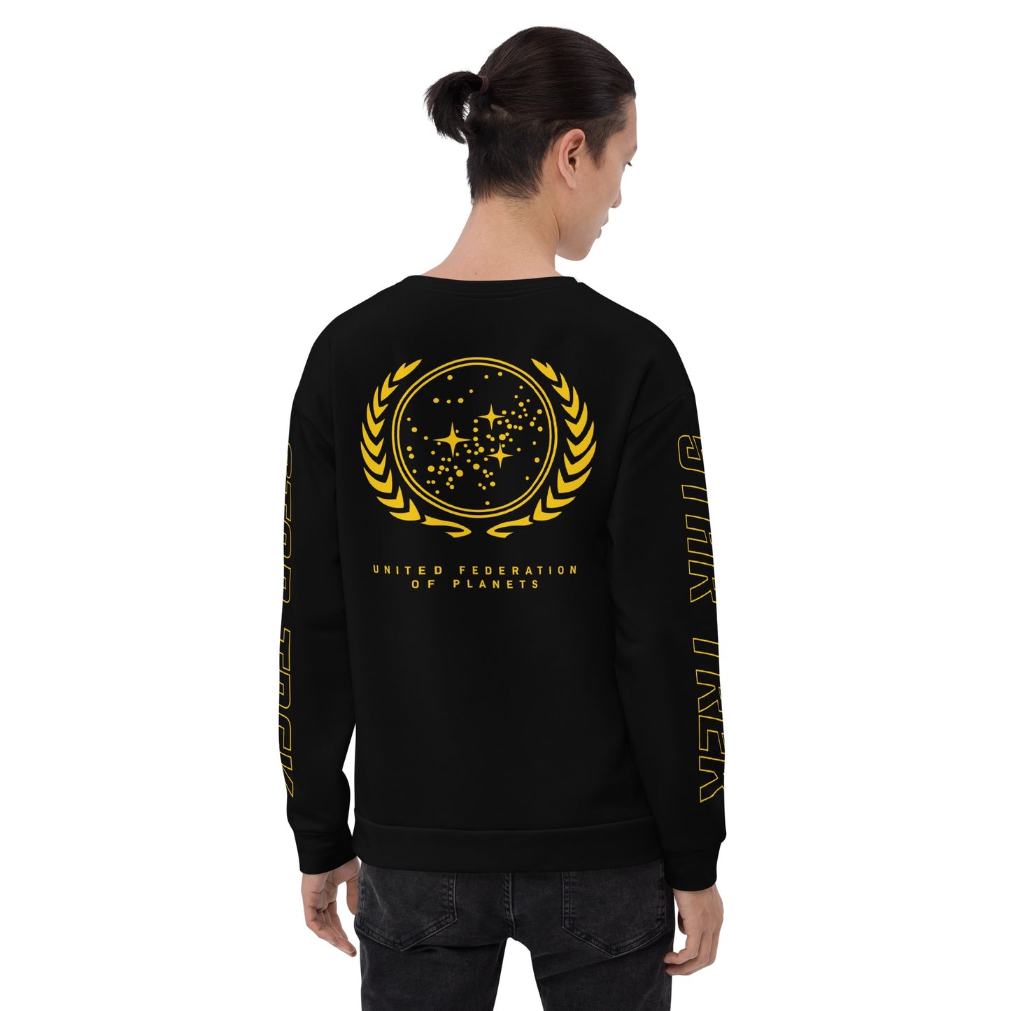 Star Trek: The Original Series Space The Final Frontier Racing Crewneck Sweatshirt