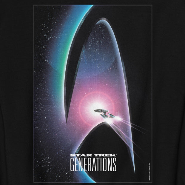 Star Trek: Generations Delta Logo Fleece Crewneck Sweatshirt