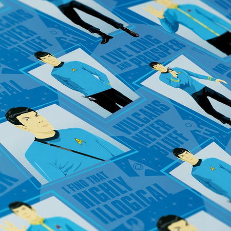 Star Trek: The Original Series Spock Gift Wrap