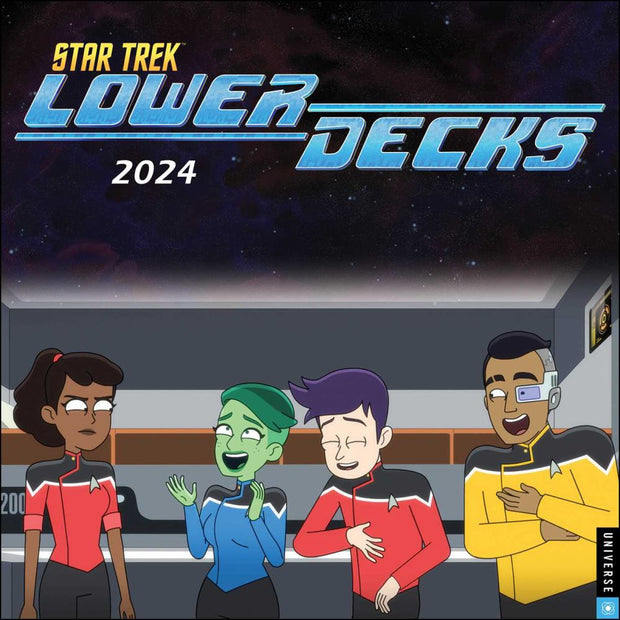 Star Trek: Lower Decks 2024 Wall Calendar