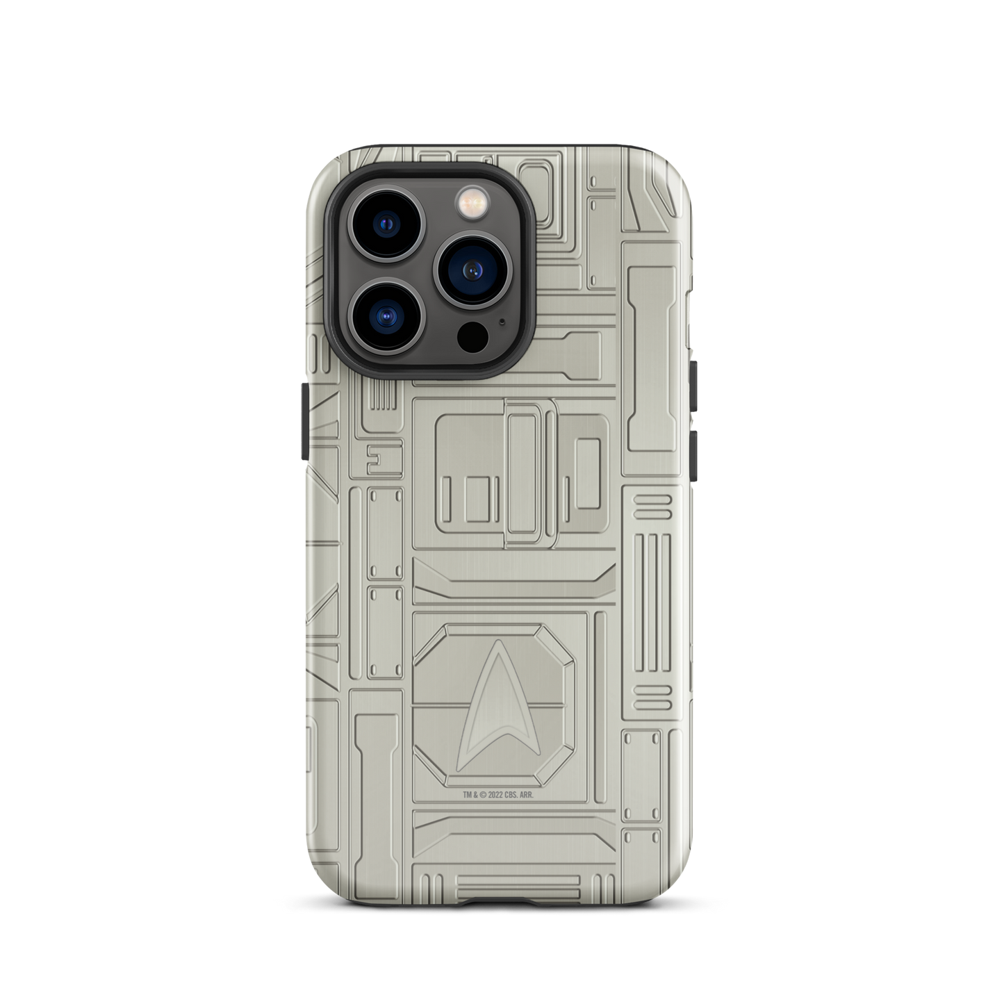 Star Trek: Lower Decks U.S.S Cerritos Tonal Pattern Tough Phone Case - iPhone