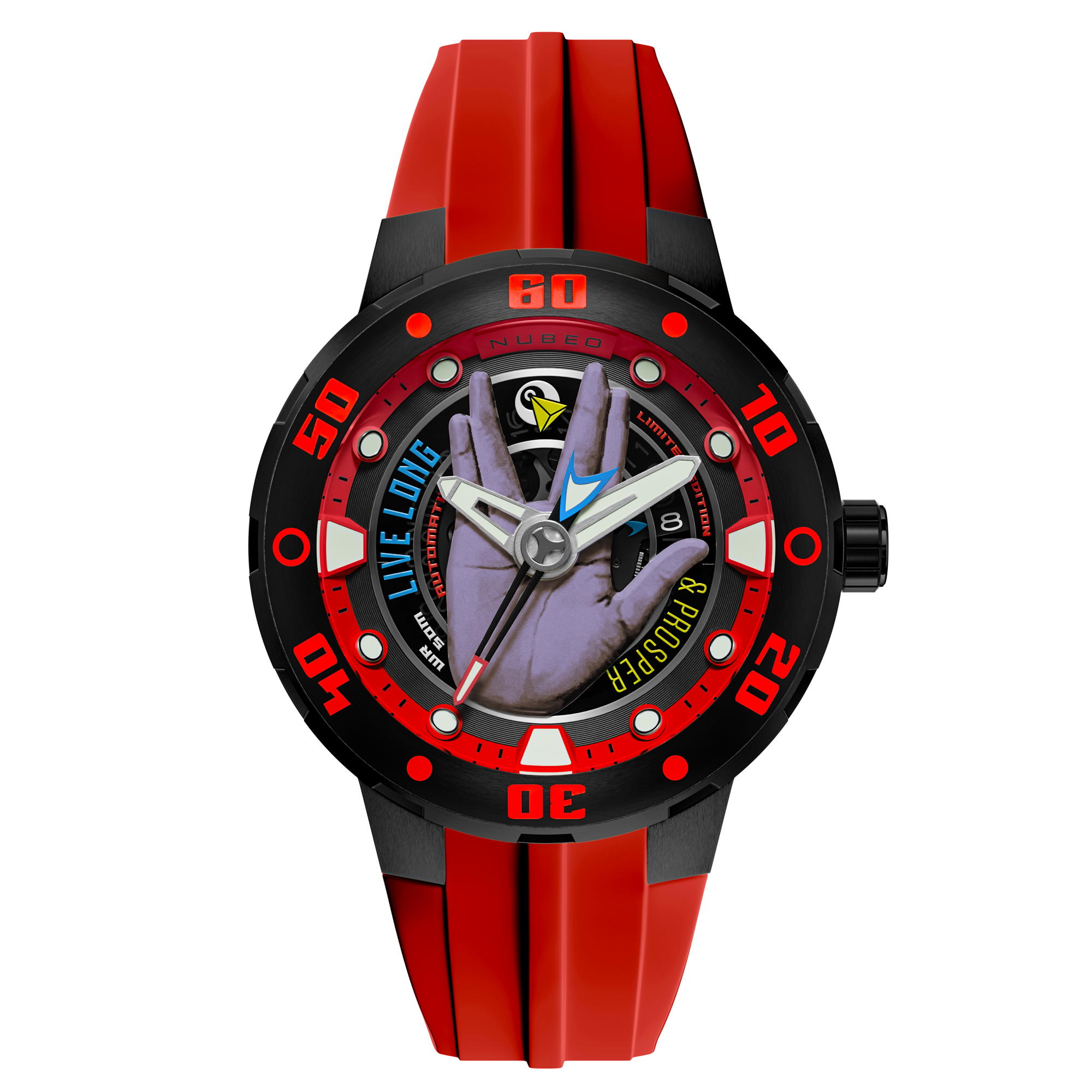 Nubeo Mariner Automatic Star Trek Live Long & Prosper Limited Edition
