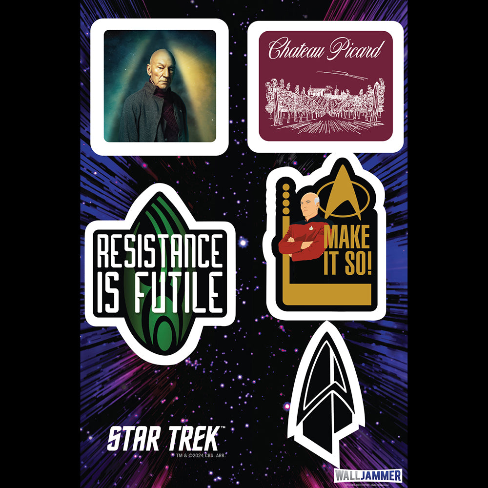 Star Trek: Picard Wall Sticker Sheet