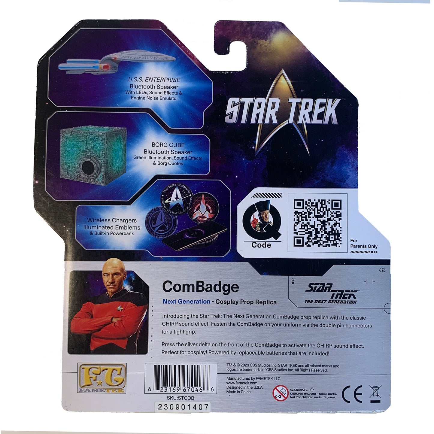 Star Trek: The Next Generation ComBadge