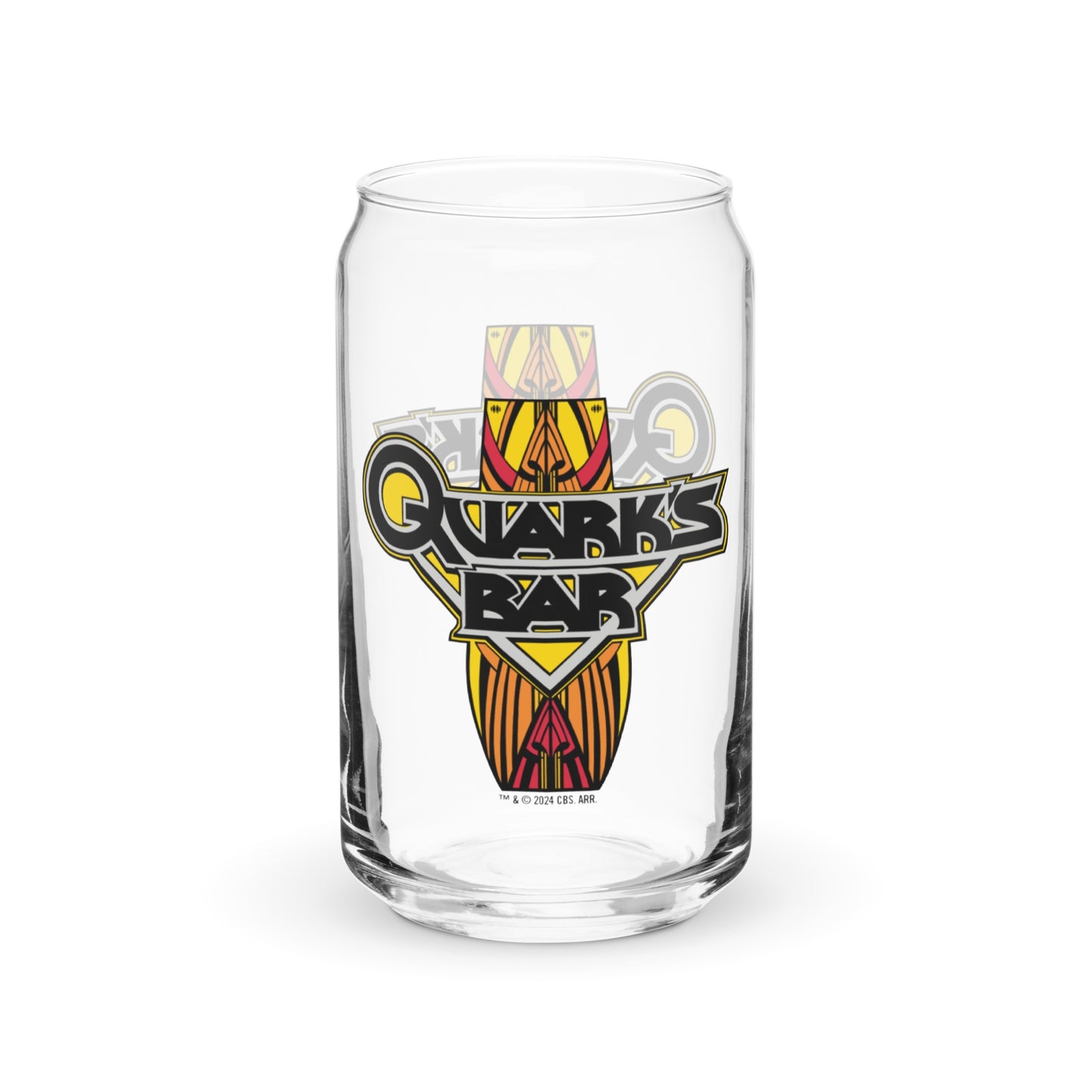 Star Trek Quark's Bar Can Shaped Glass