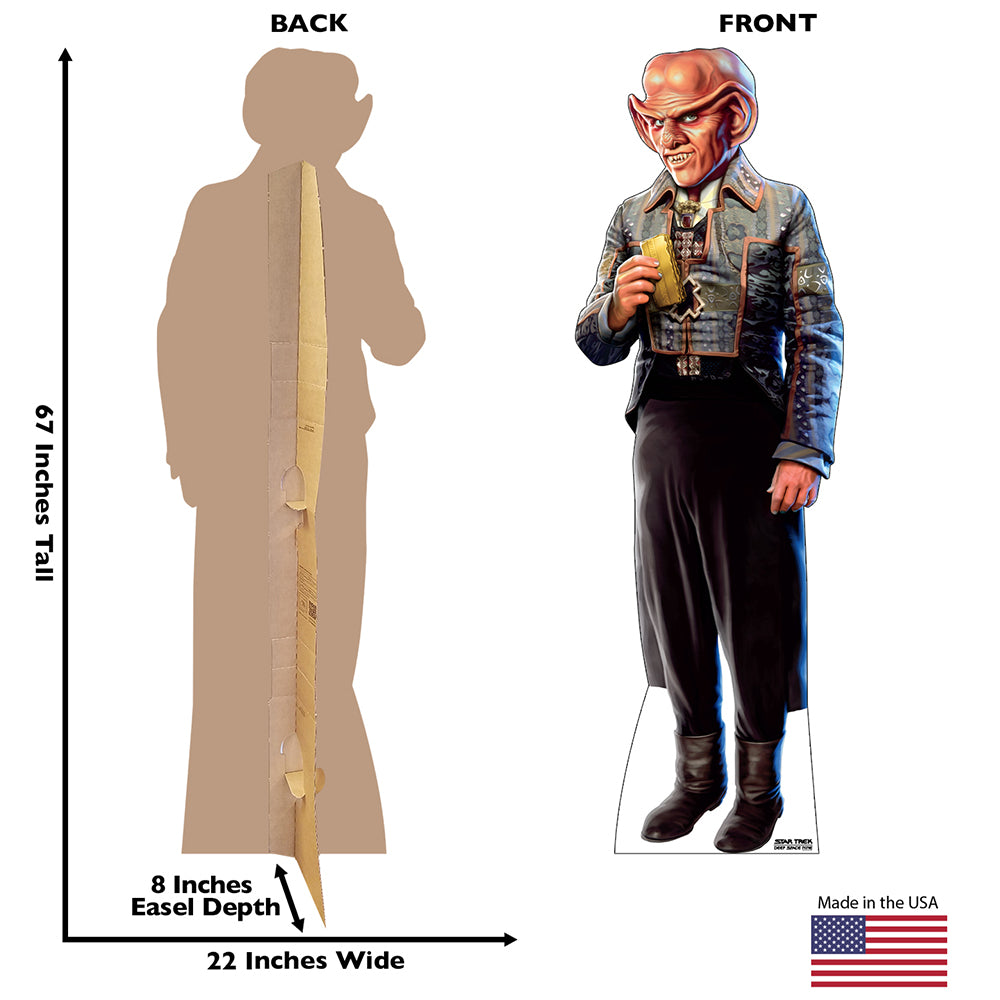 Quaker Standee Star Trek: Deep Space Nine Quark Standee