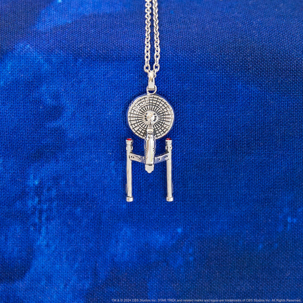 Star Trek X RockLove U.S.S. Enterprise NCC-1701 Starship Necklace