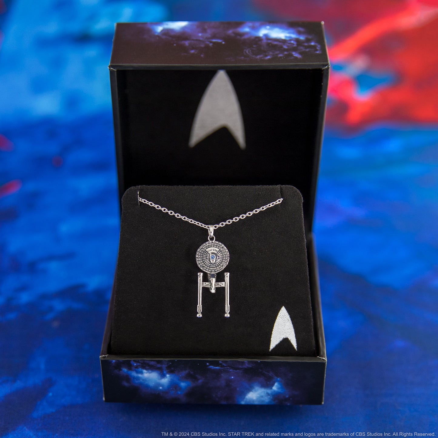 Star Trek X RockLove U.S.S. Enterprise NCC-1701 Starship Necklace