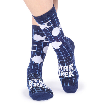 Star Trek: The Original Series Ship Blueprint Socks