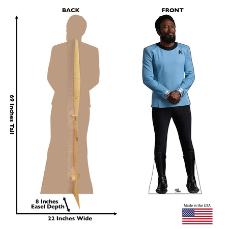 Star Trek: Strange New Worlds Dr. M'Benga Life-Sized Cardboard Cutout Standee