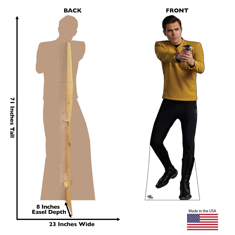 Star Trek: Strange New Worlds Captain Kirk Life-Sized Cardboard Cutout Standee