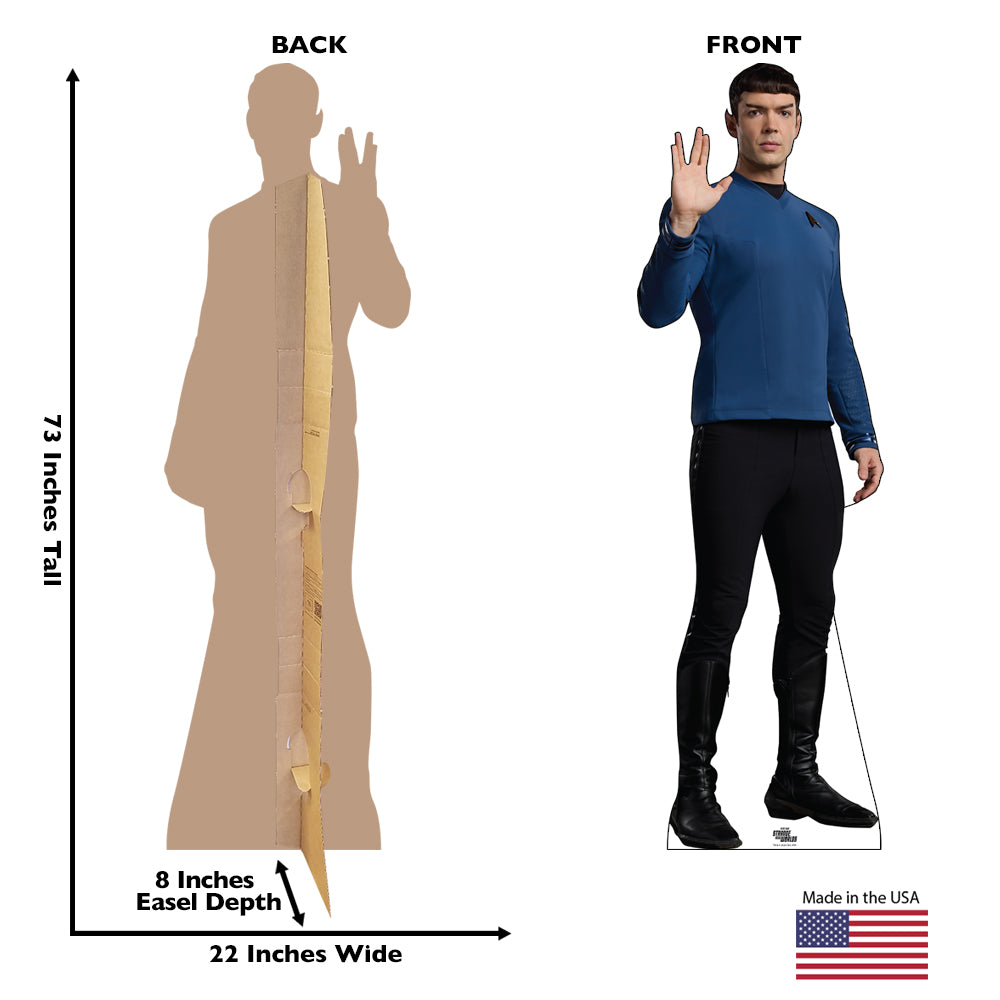 Star Trek: Strange New Worlds Spock Life-Sized Cardboard Cutout Standee