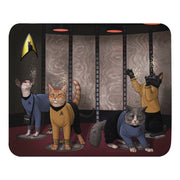 Star Trek: The Next Generation Crew Cats Mouse Pad