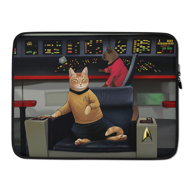 Star Trek: The Original Series Crew Cats Seat Laptop Sleeve