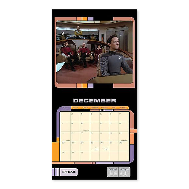 Star Trek: The Next Generation 2024 Wall Calendar