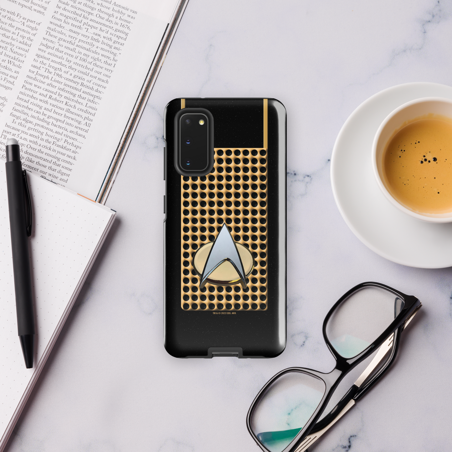 Star Trek: The Original Series Communicator Delta Large Tough Phone Case - Samsung