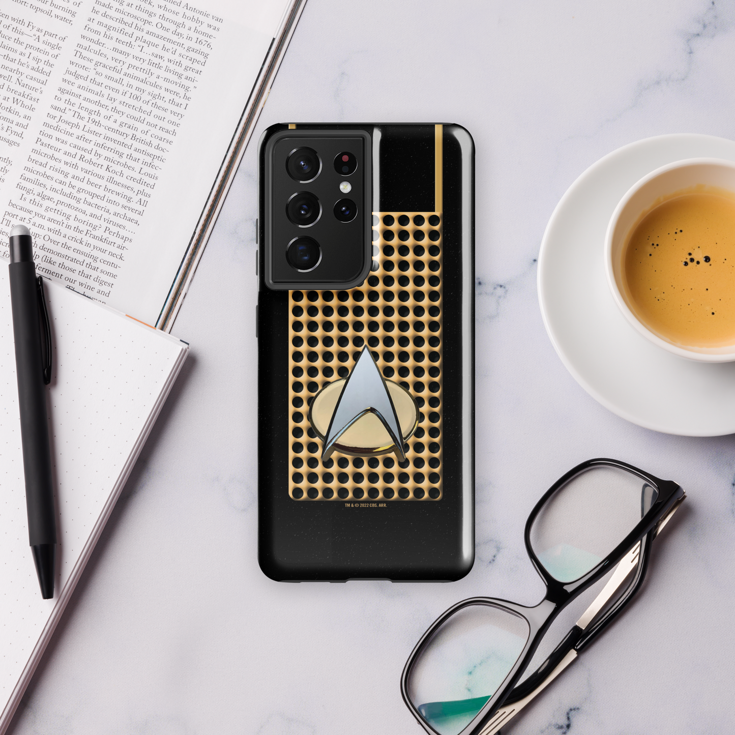 Star Trek: The Original Series Communicator Delta Large Tough Phone Case - Samsung