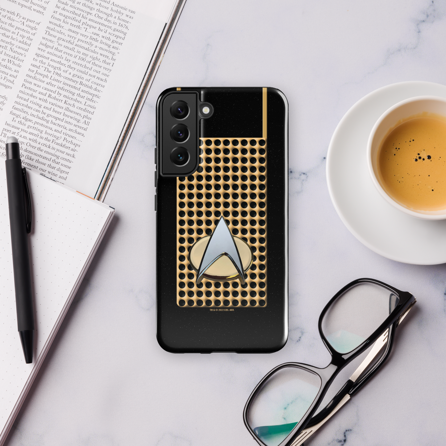 Star Trek: The Original Series Communicator Delta Large Tough Phone Case - Samsung