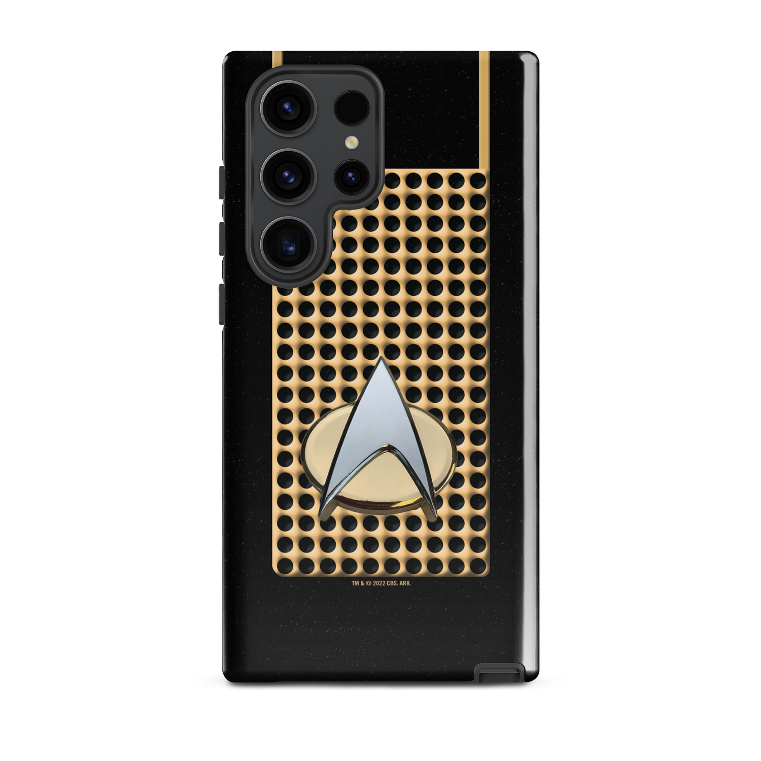 Star Trek: The Original Series Communicator Delta Large Tough Phone Case - Samsung Samsung Galaxy S22 Star Trek: The Original Series Communicator Delta Large Tough Phone Case - Samsung Samsung Galaxy S22