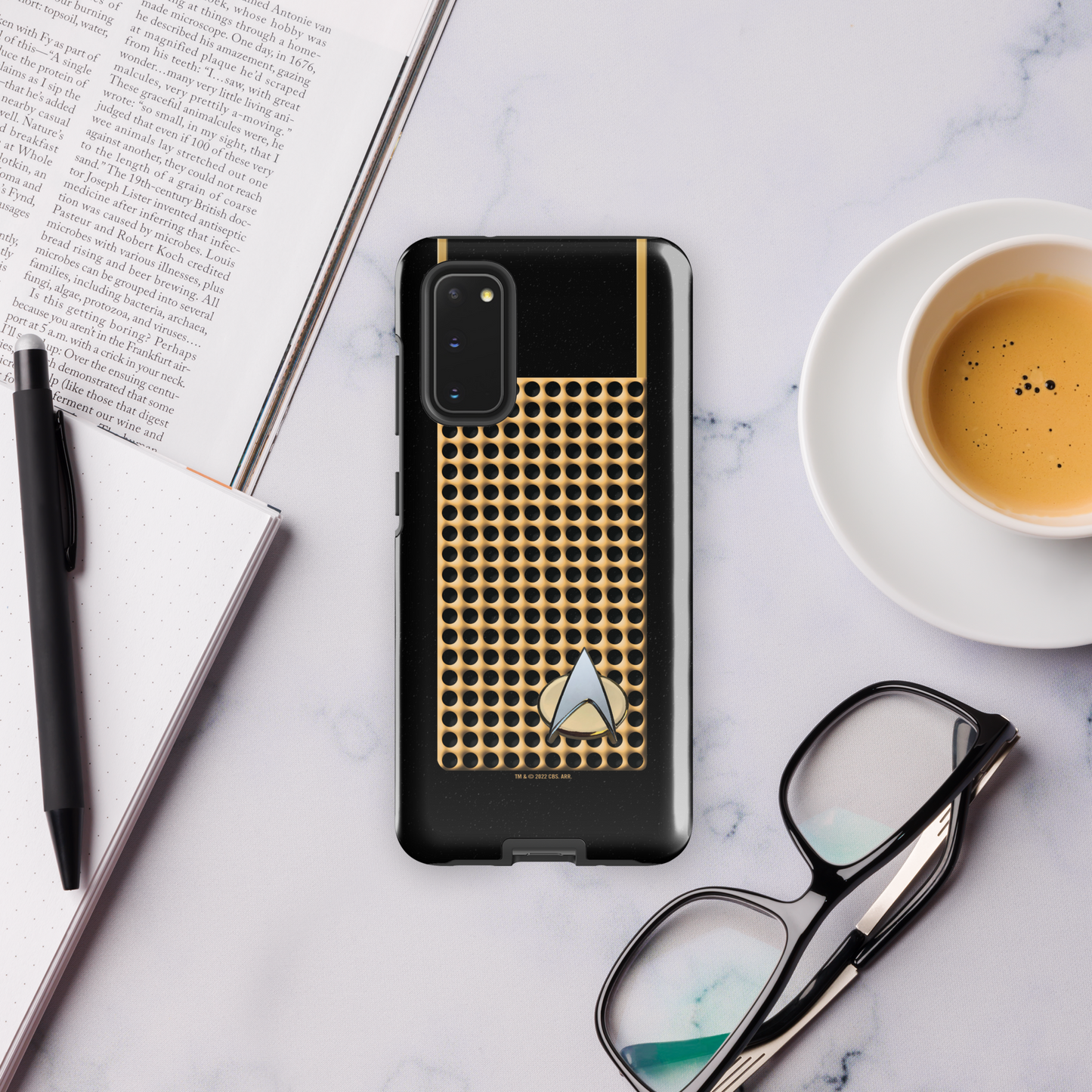 Star Trek: The Original Series Communicator Delta Small Tough Phone Case - Samsung