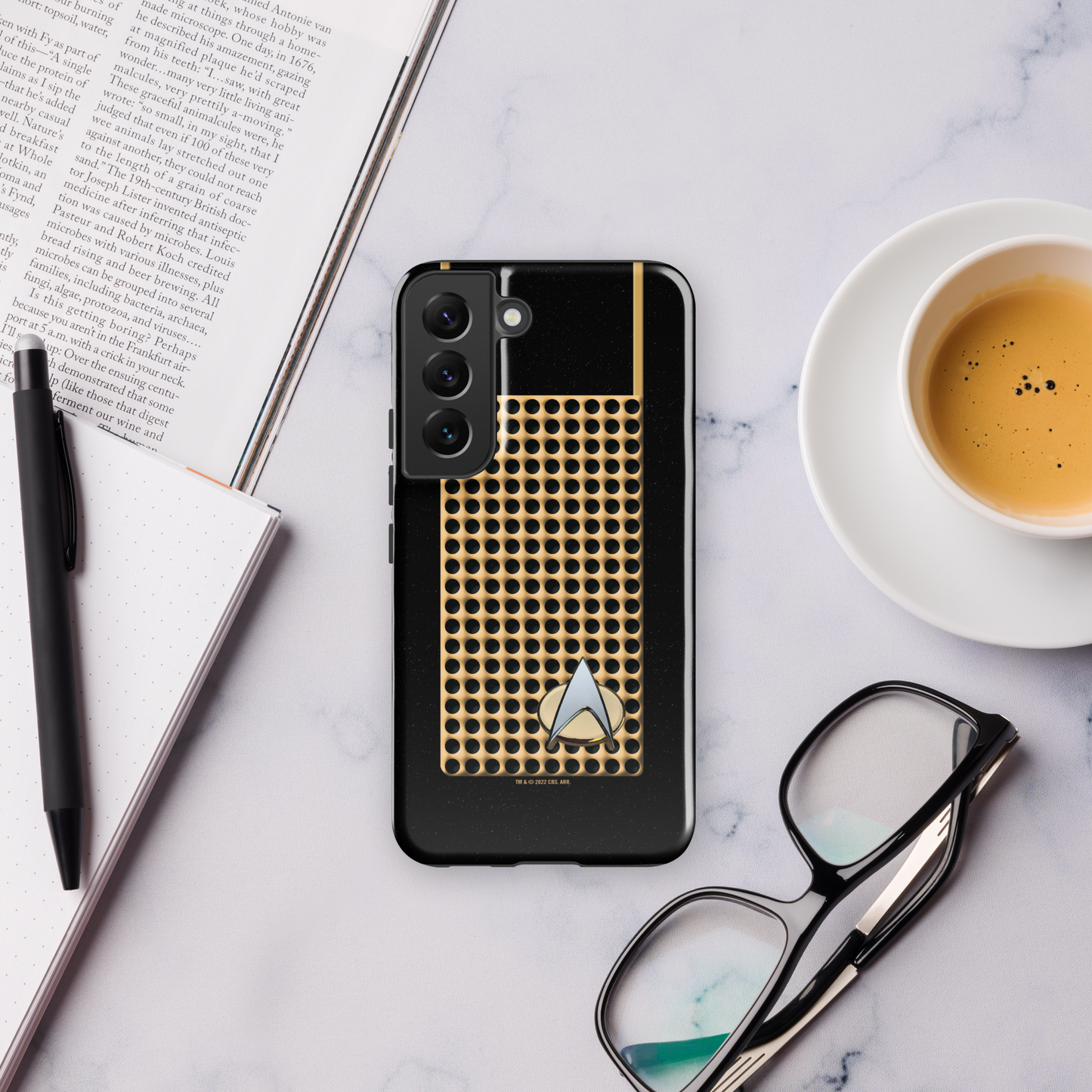 Star Trek: The Original Series Communicator Delta Small Tough Phone Case - Samsung