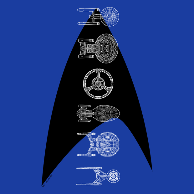Star Trek Ships of the Line Unisex T-Shirt