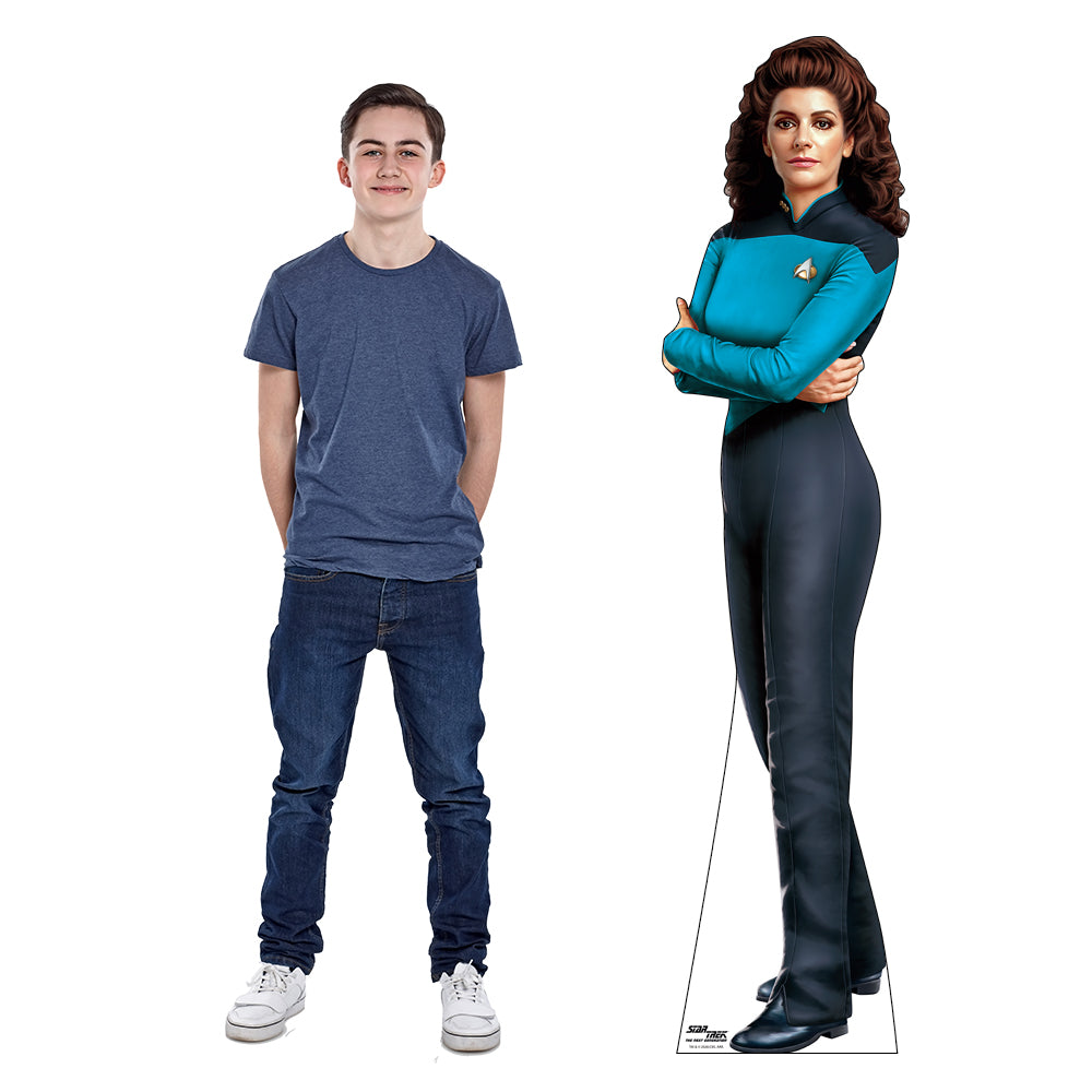 Star Trek: The Next Generation Deanna Troi Life-Sized Cardboard Cutout Standee