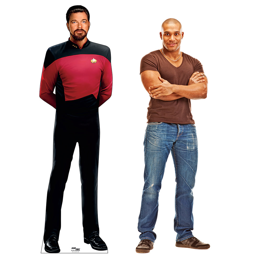 Star Trek: The Next Generation Commander Riker Life-Sized Cardboard Cutout Standee