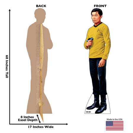 Star Trek: The Original Series Hikaru Sulu Life-Sized Cardboard Cutout Standee