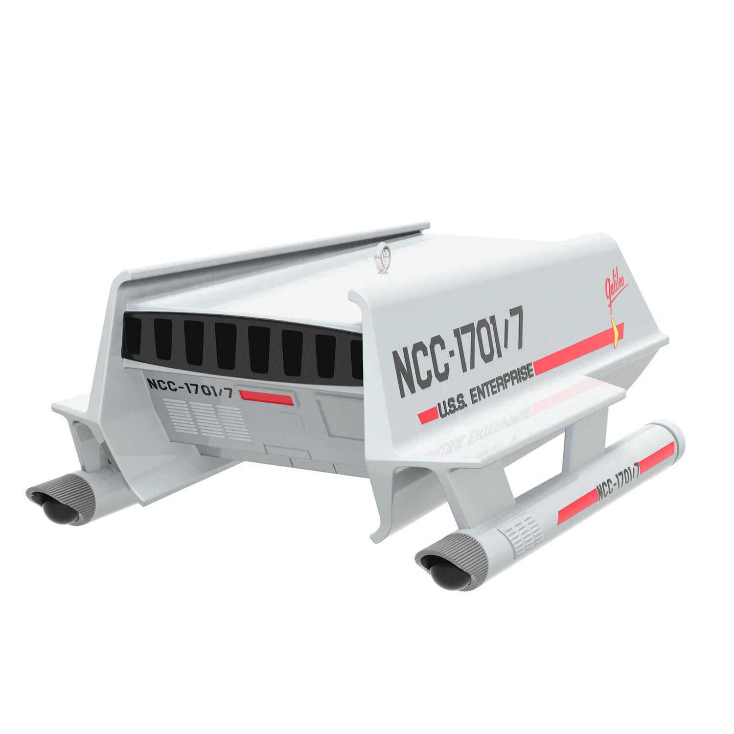 Star Trek Shuttlecraft Galileo NCC-1701/7 ornament angled perspective