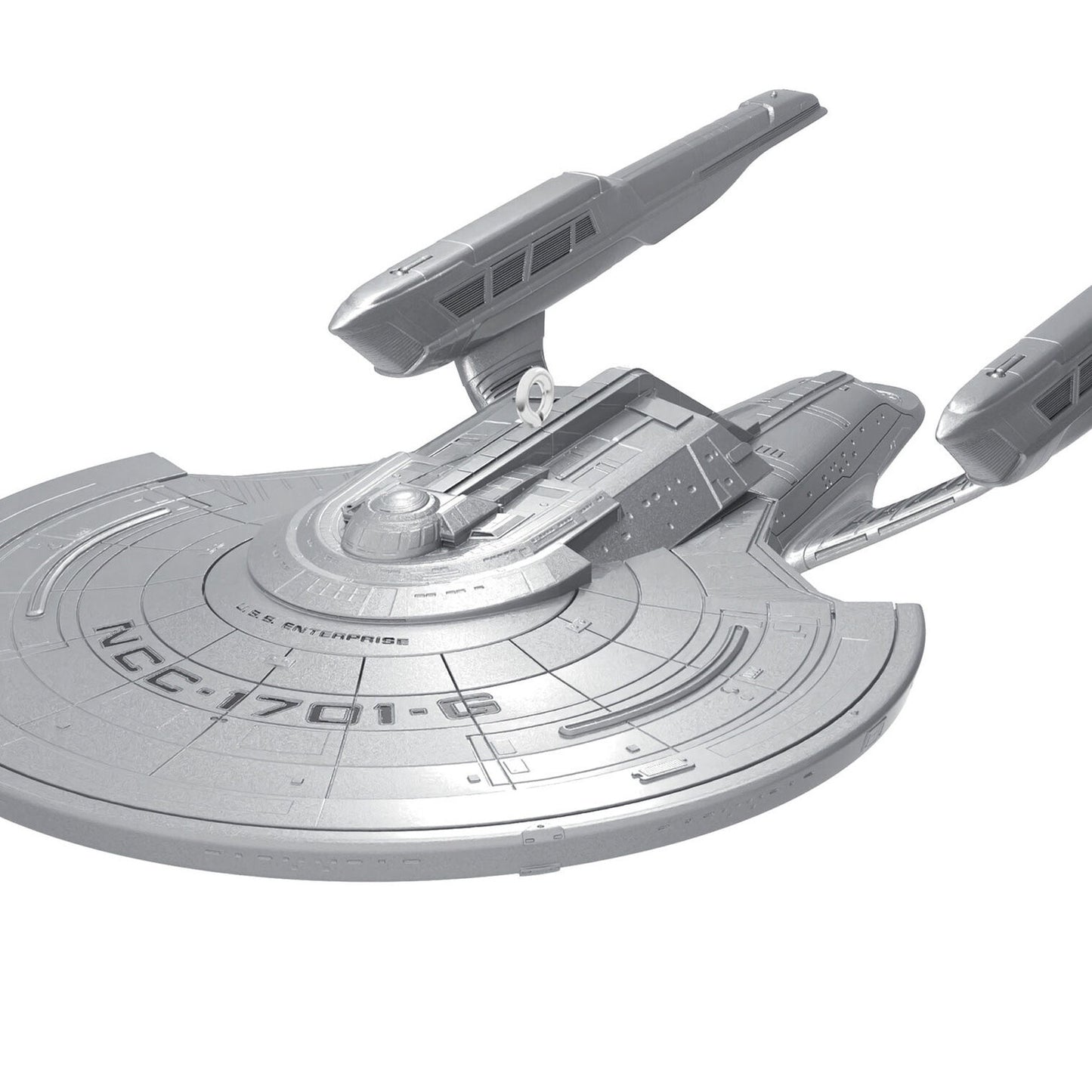 Close-up of the U.S.S. Enterprise NCC-1701-G bridge and saucer section