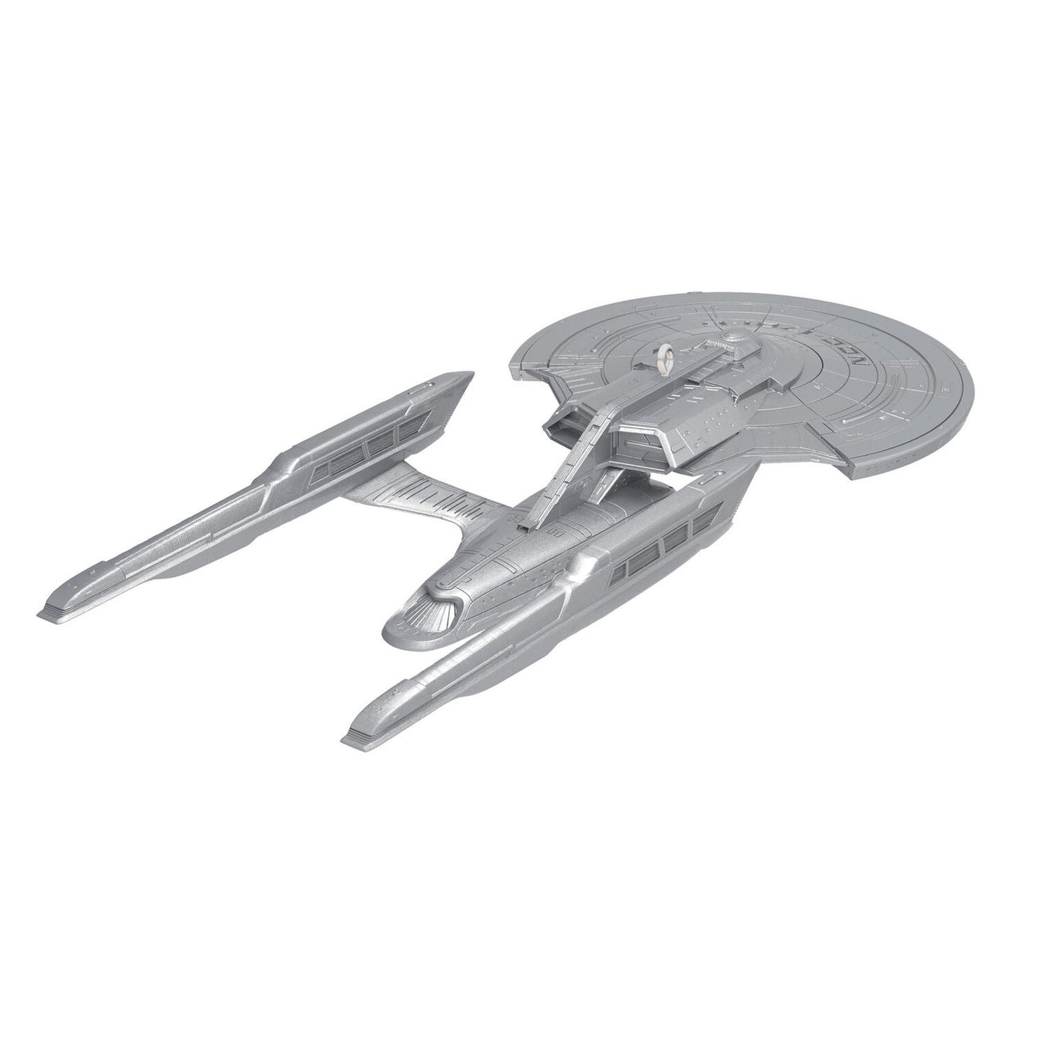 Official Star Trek starship ornament showing hull registry details