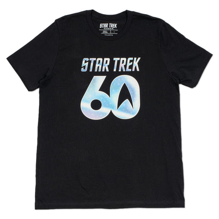 Star Trek 3D T-Shirt 60th Anniversary Logo