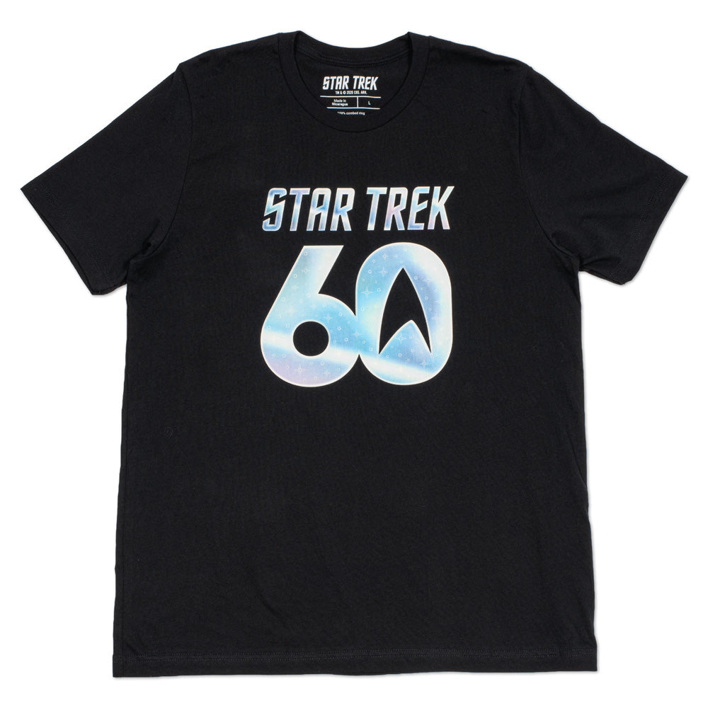 Star Trek 3D T-Shirt 60th Anniversary Logo