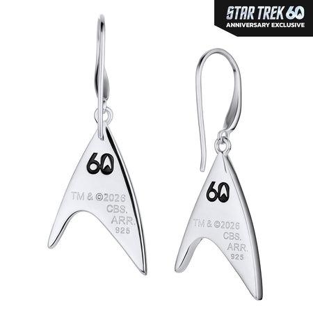 Star Trek x RockLove 60th Anniversary Diamond Earrings