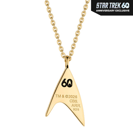 Star Trek x RockLove 60th Anniversary Diamond Necklace