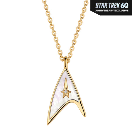 Star Trek X RockLove 60th Anniversary Diamond Necklace