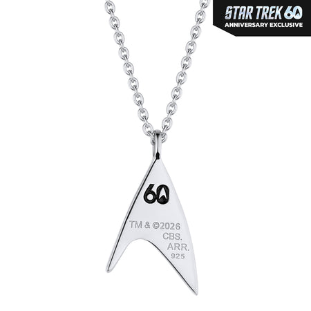 Star Trek x RockLove 60th Anniversary Diamond Necklace