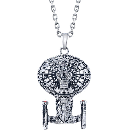 Star Trek x RockLove USS Enterprise-D Necklace in sterling silver