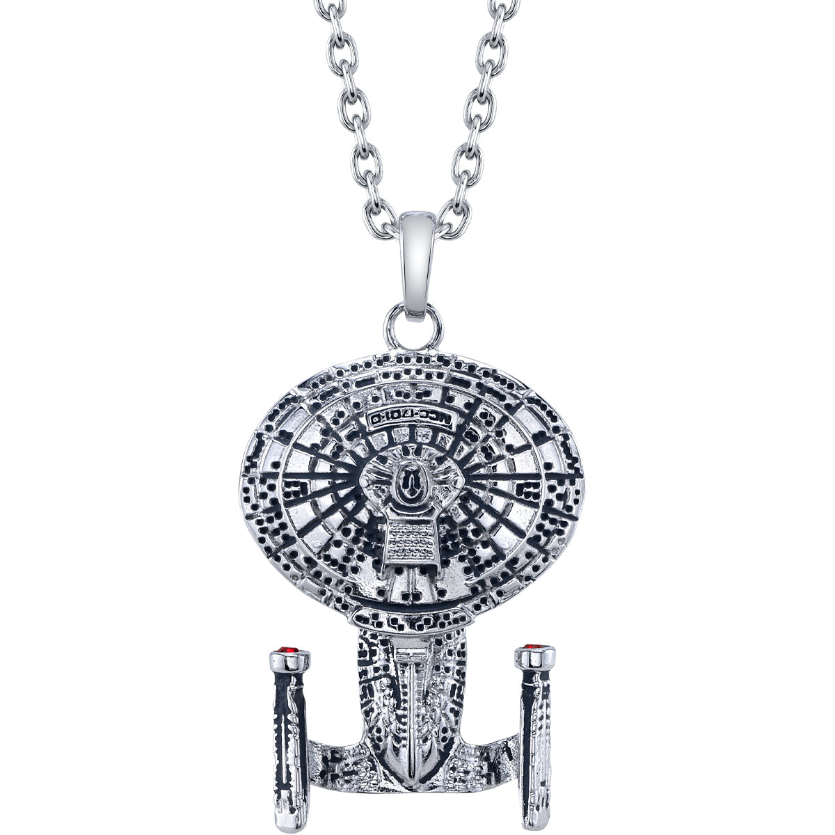Star Trek x RockLove USS Enterprise-D Necklace in sterling silver