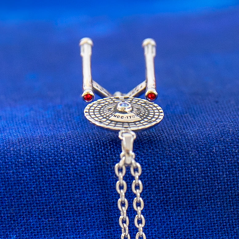Star Trek x RockLove USS Enterprise NCC-1701 Necklace